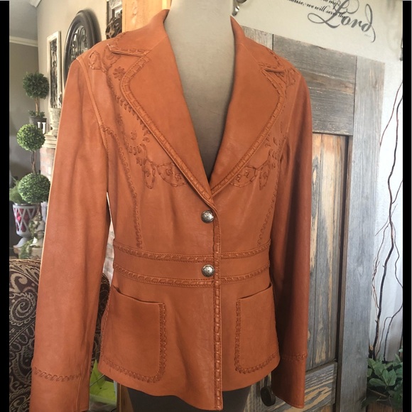 Cripple Creek Jackets & Blazers - Cripple Creek  Leather Womens Jacket /Blazer